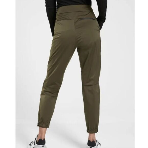 Athleta Radiant Jogger Olive Green 8 - Picture 5 of 12